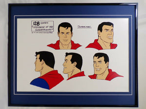 DC Comics Superman Challenge of the Super Friends 16x20 Framed Poster Display 