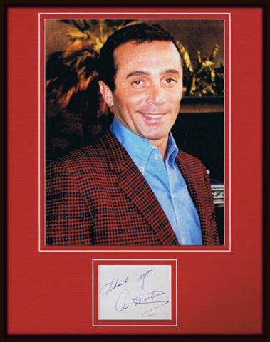 Al Martino Signed Framed 11x14 Photo Display Godfather 