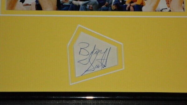 Byron Scott Signed Framed 11x14 Photo Display LA Lakers