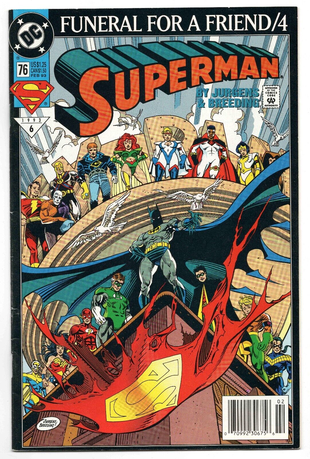 Superman #76 VINTAGE 1993 DC Comics