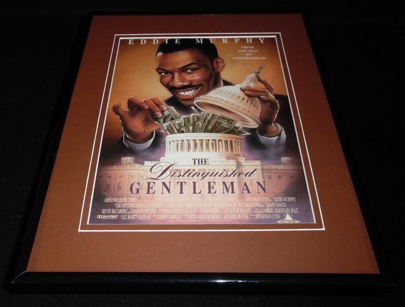 Distinguished Gentleman 1992 11x14 Framed ORIGINAL Advertisement Eddie Murphy