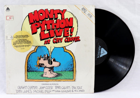 VINTAGE Monty Python Live At City Center LP Vinyl Record Album AB4073