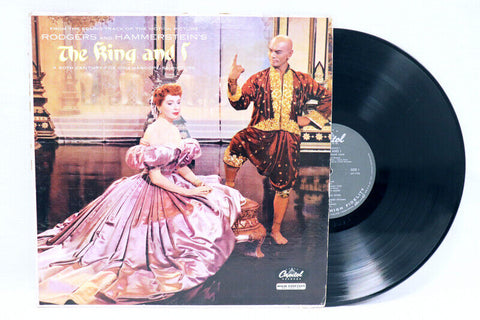 VINTAGE 1956 The King and I Soundtrack LP Vinyl Record Album W740