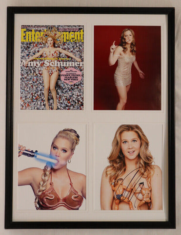 Amy Schumer Signed Framed 18x24 Photo Display 