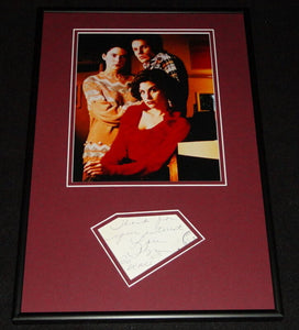 Lara Flynn Boyle Signed Framed 12x18 Photo Display JSA Twin Peaks