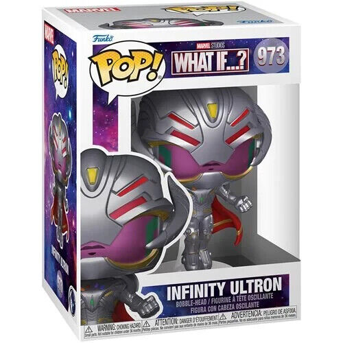 NEW SEALED 2022 Funko Pop Figure Marvel Disney+  What If Infinity Ultron