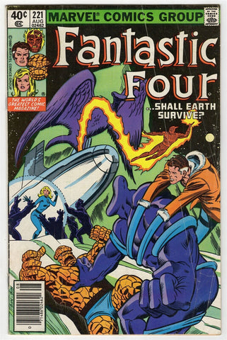 Fantastic Four #221 ORIGINAL Vintage 1980 Marvel Comics 