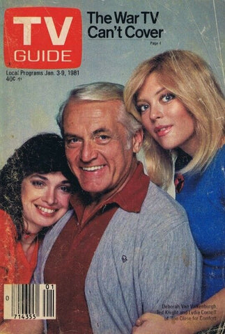 ORIGINAL Vintage Jan 1 1981 TV Guide No Label Too Close For Comfort Cast