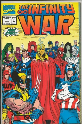 Infinity War #1 ORIGINAL Vintage 1992 Marvel Comics 