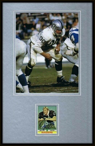 Jim Otto Signed Framed 11x17 Photo Display Raiders