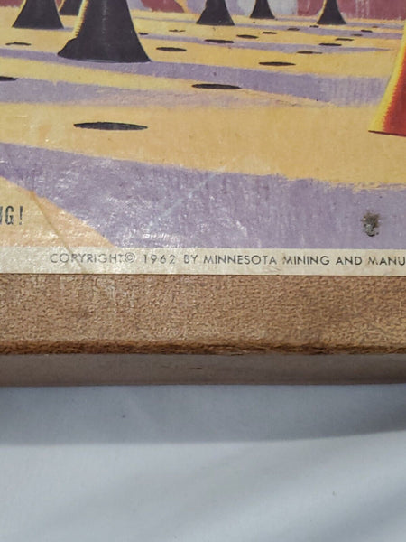 VINTAGE 1962 3M Twixt Board Game