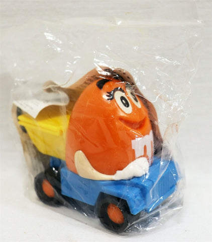 VINTAGE SEALED 1997 Burger King Orange M&M Figure