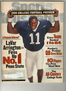 Aug 16 1999 Sports Illustrated Magazine Lavar Arrington Penn State