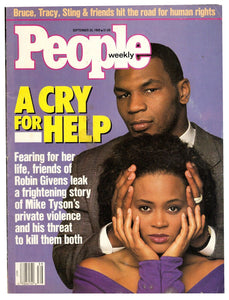 VINTAGE Sep 26 1988 People Magazine Mike Tyson Robin Givens