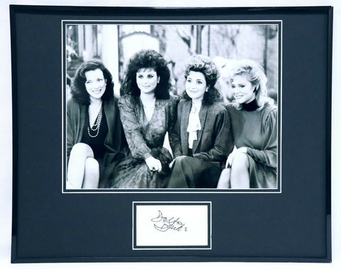 Delta Burke Signed Framed 16x20 Photo Display Designing Women w/cast