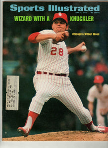 June 4 1973 Sports Illustrated Magazine Wilbur Wood White Sox