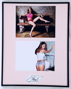 Sasha Alexander Signed Framed 16x20 Lingerie Photo Set Rizzoli & Isles