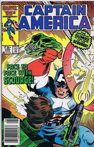 Captain America #320 ORIGINAL Vintage 1986 Marvel Comics 