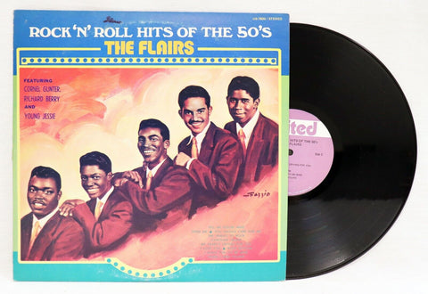 VINTAGE The Flairs Rock 'N' Roll Hits Of The 50's LP Vinyl Record Album US-7800