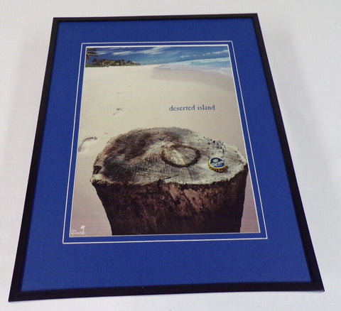 2007 Corona Beer Deserted Island Framed 11x14 ORIGINAL VIntage Advertisement