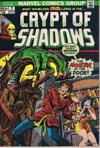 Crypt of Shadows #2 ORIGINAL Vintage 1973 Marvel Comics 