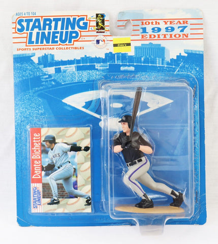 VINTAGE SEALED 1997 Starting Lineup SLU Figure Dante Bichette Rockies