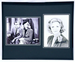 Lauren Bacall Signed Framed 16x20 Photo Set JSA