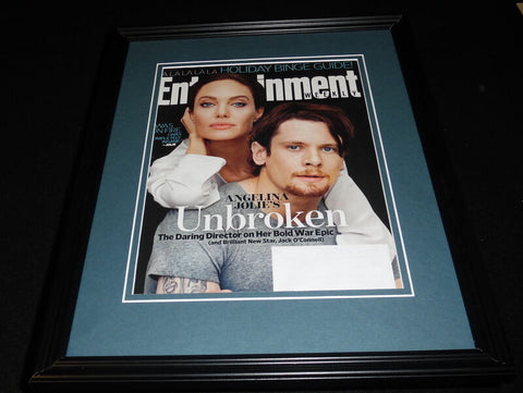 Unbroken Framed 11x14 ORIGINAL 2014 Entertainment Weekly Cover Angelina Jolie