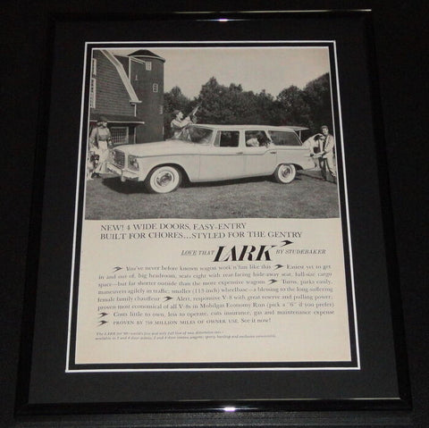 1959 Studebaker Lark 11x14 Framed ORIGINAL Vintage Advertisement