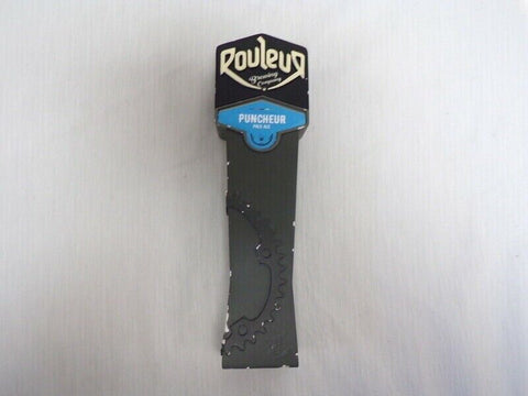 ORIGINAL Vintage Rouleur Brewing Beer Tap Handle (heavy wear)