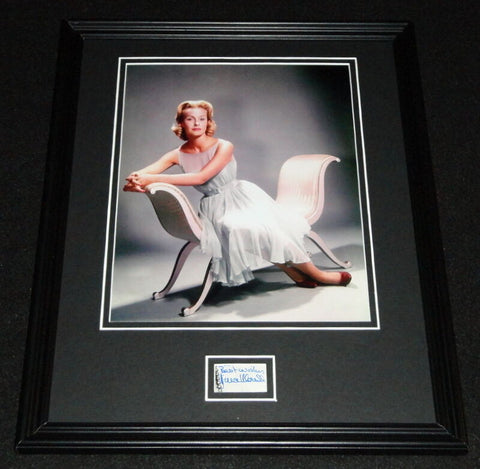 Dina Merrill Signed Framed 11x14 Photo Display