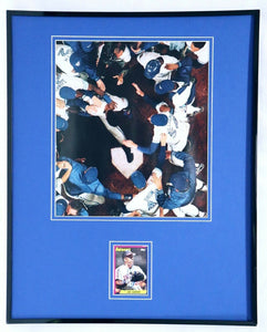 Joe Carter 1993 World Series Signed Framed 16x20 Photo Display Toronto Blue Jays