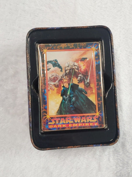 VINTAGE 1996 Metallic Impressions Star Wars Dark Empire Metal Card Set