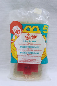 VINTAGE SEALED 1995 McDonald's USA Barbie Doll