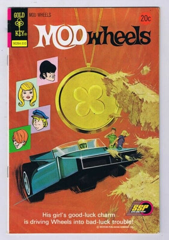 Mod Wheels #10 ORIGINAL Vintage 1973 Gold Key Comics 