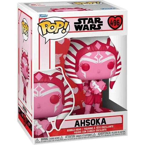 NEW SEALED 2022 Funko Pop Figure Star Wars Valentines Ahsoka