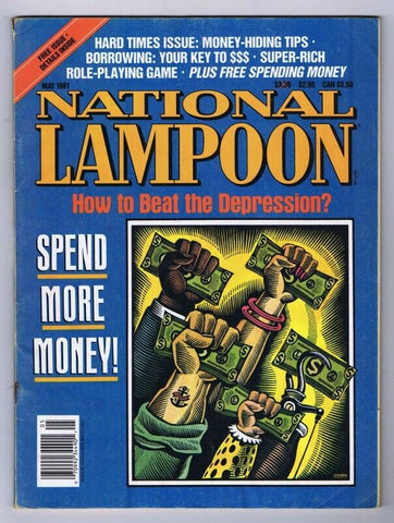 ORIGINAL Vintage May 1991 National Lampoon Magazine  