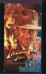 Indiana Jones and the Temple of Doom (1984) VINTAGE VHS Cassette 