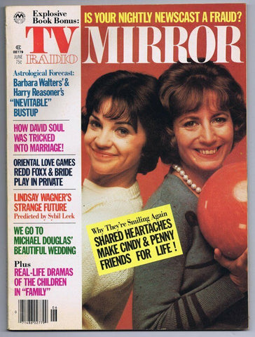 ORIGINAL Vintage June 1977 TV Radio Mirror Magazine Laverne & Shirley