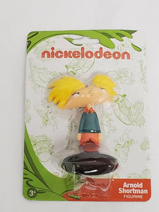 NEW SEALED 2020 Nickelodeon Hey Arnold Shortman 3" Action Figure Cake Topper