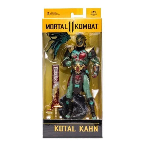 NEW SEALED 2022 McFarlane Mortal Kombat Series 8 Bloody Kotal Kahn Action Figure