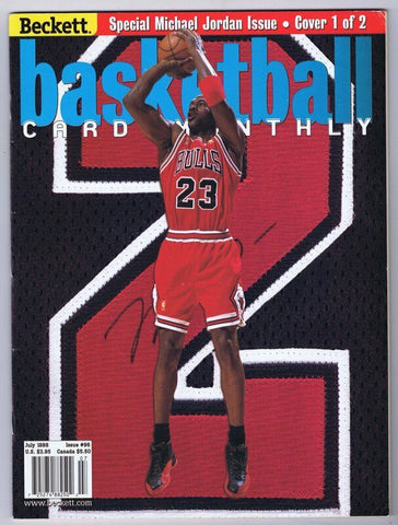 ORIGINAL Vintage July 1998 Beckett Basketball Card Magazine Michael Jordan  