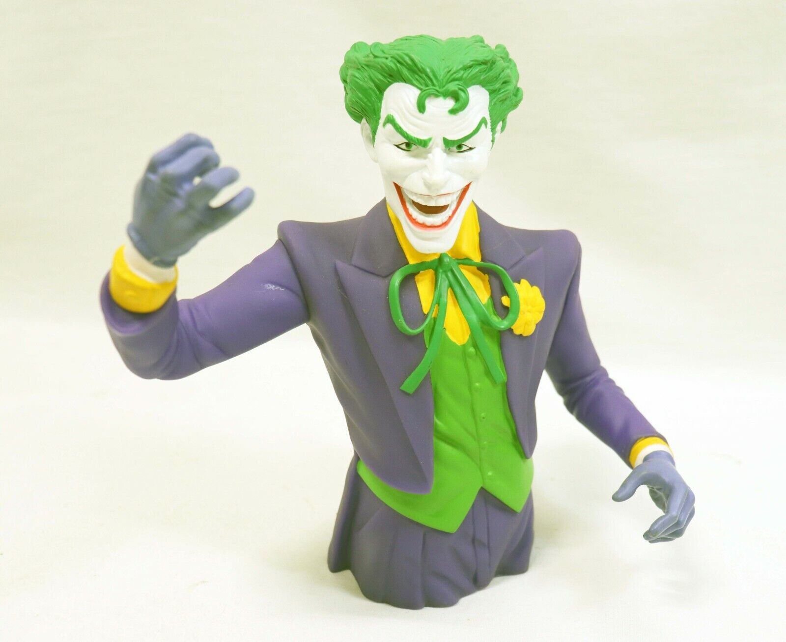 VINTAGE Monogram DC Batman Joker 8" Vinyl Bust Bank