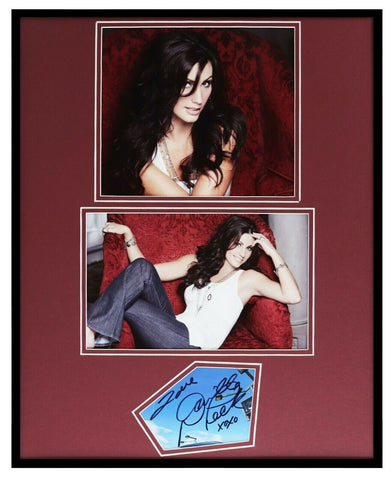 Danielle Peck Signed Framed 16x20 Photo Display