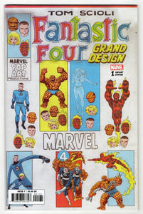 Fantastic Four Grand Design #1 C 2019 Marvel Comics