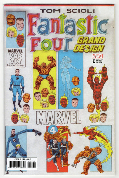 Fantastic Four Grand Design #1 C 2019 Marvel Comics