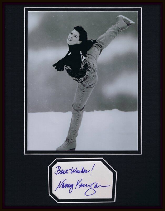 Nancy Kerrigan Signed Framed 11x14 Photo Display 