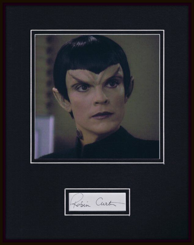 Robin Curtis Signed Framed 11x14 Photo Display Star Trek