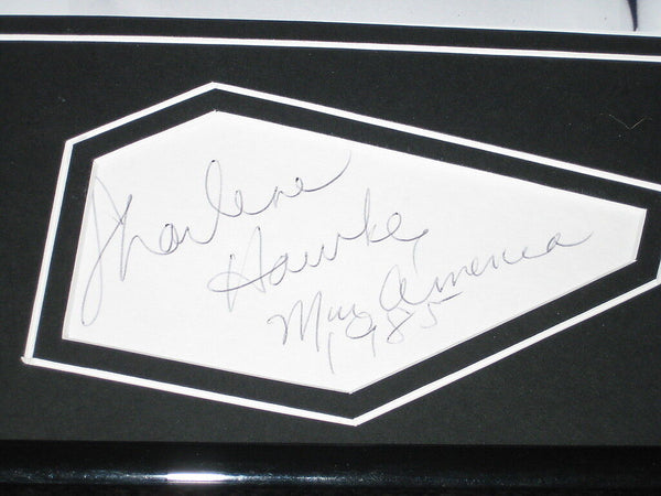 Sharlene Hawke Signed Framed 11x14 Photo Display Miss America 1985