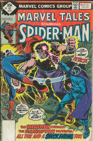 Marvel Tales #97 VINTAGE 1978 Marvel Comics Reprints Amazing Spider-Man 118